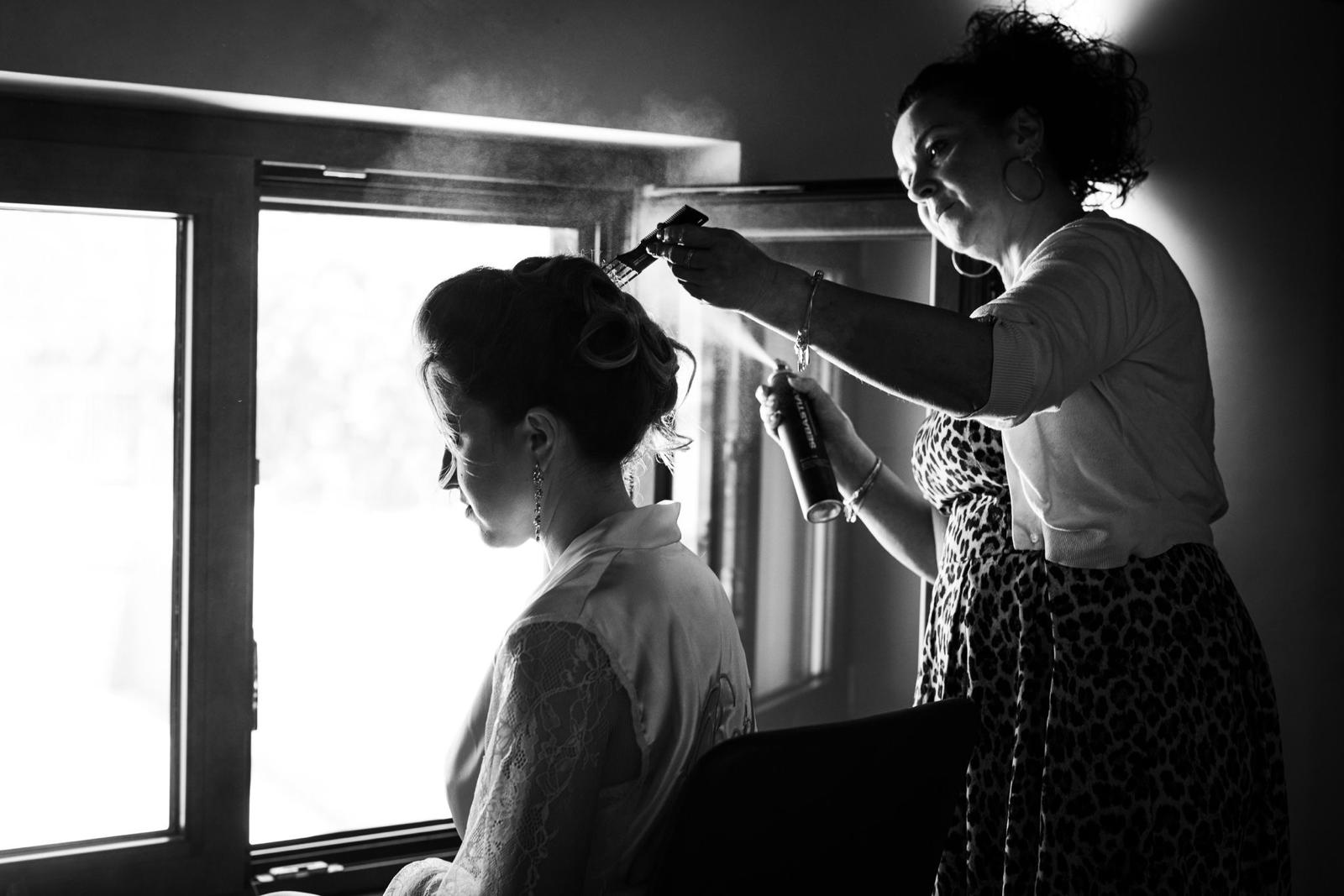 Preparazione sposa