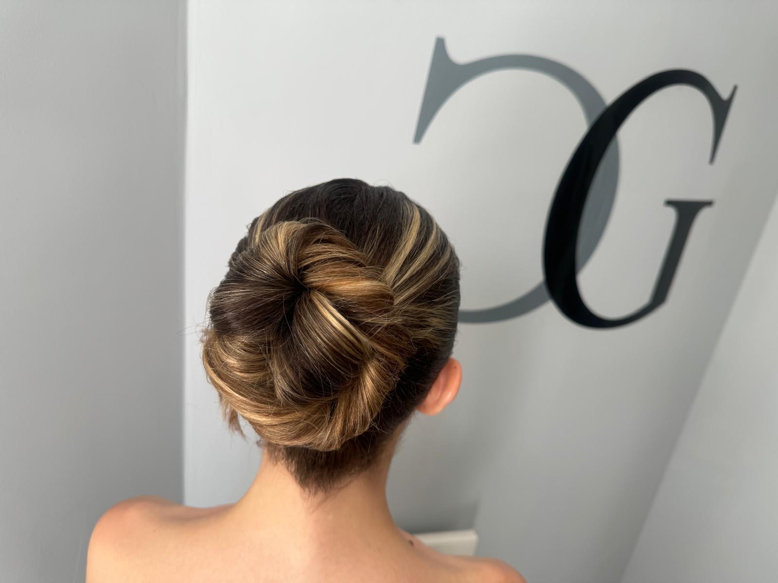 Chignon alto